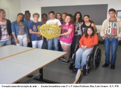 Coração amarelo/Coração de mãe (6) - Escola secundária c/ 2º e 3º ciclos Professor Ruy Luís Gomes - EV 9º D